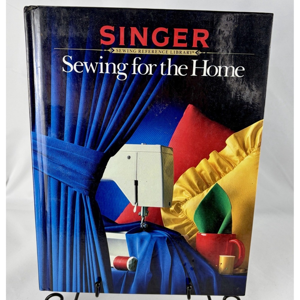 Singer Sewing for the Home Vtg HB Machine Curtain Shade Pillow Napkin Table Bed